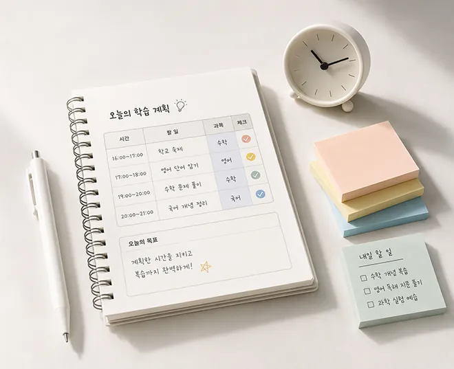 와와 학습플래너 — 오늘의 학습 계획